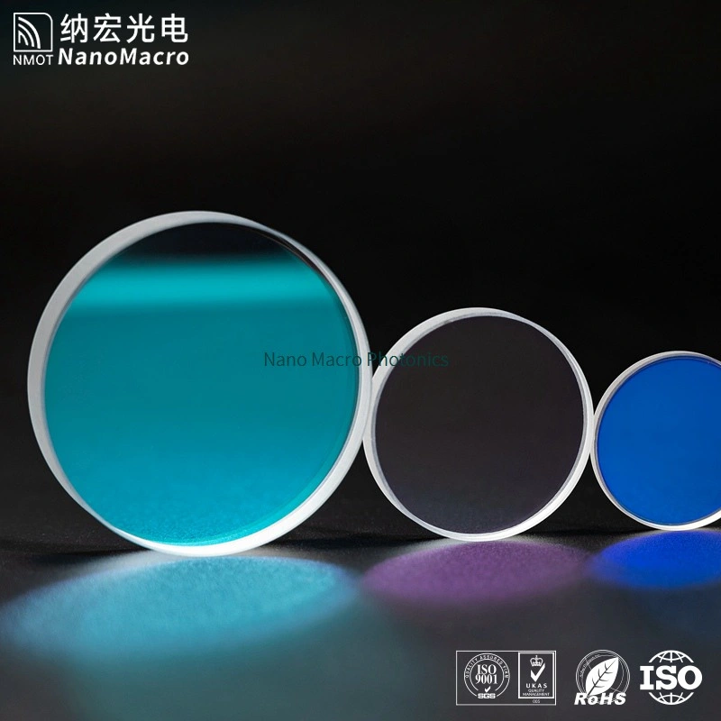 Optical Coated Quartz Glass Laser Protect Lens Dichroic Mirror 1064nm