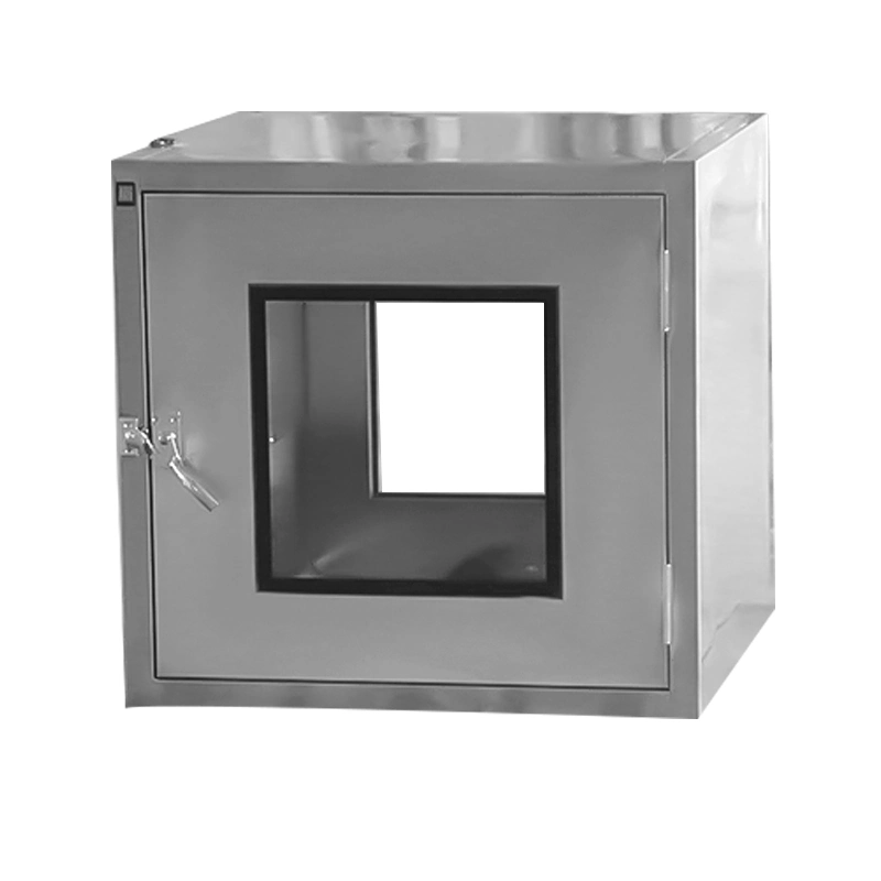 Cleanroom SUS304 Pass Box/Transfer Through Window with UV Sterilize Lamp