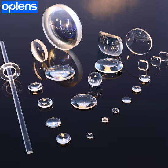 High Precision Cdgm H-K9l/Bk7 Material UV Fused Silica Sapphire Crystal Material Singlet Optical Lens