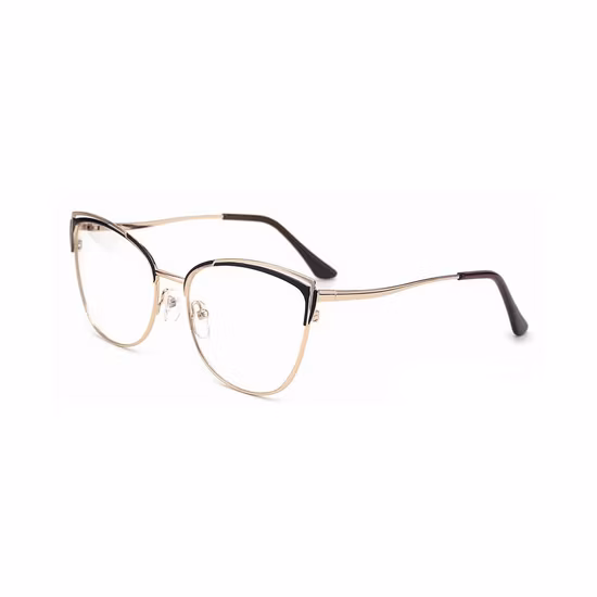 Gd I migliori occhiali Cat Eye di vendita caldi Montature da vista in metallo moda Donna Nuovo design Cateye all'ingrosso alla moda